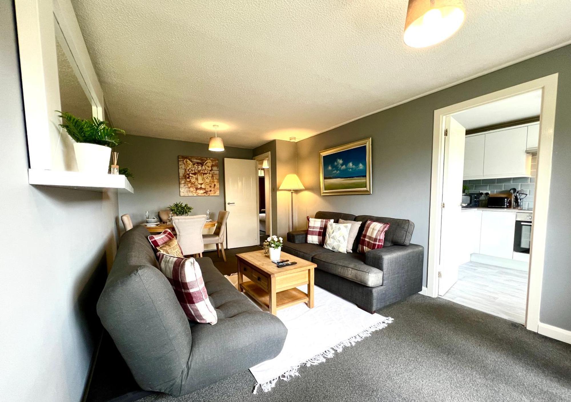Spacious 2 Bed-Flat In Glasgow City - Free Parking Exteriör bild