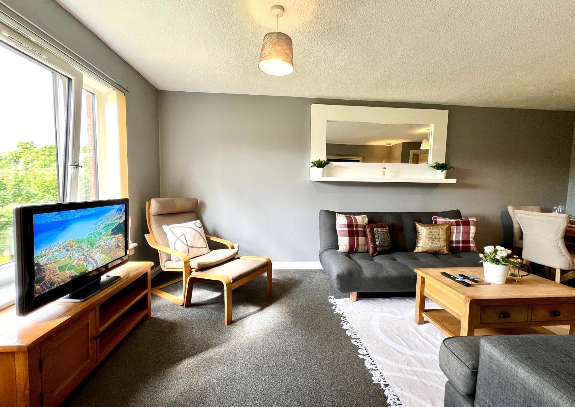 Spacious 2 Bed-Flat In Glasgow City - Free Parking Exteriör bild